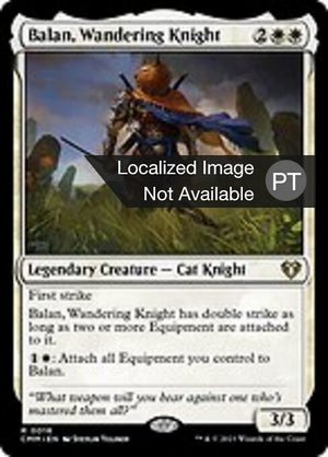 Balan, Wandering Knight (16) [Commander Masters]