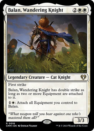 Balan, Wandering Knight (16) [Commander Masters]