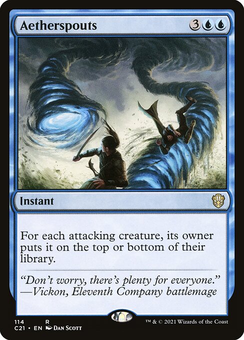 Aetherspouts (114) [Commander 2021]