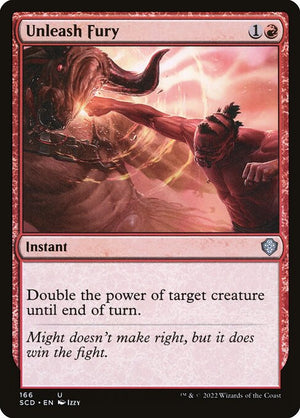 Unleash Fury (166) [Starter Commander Decks]