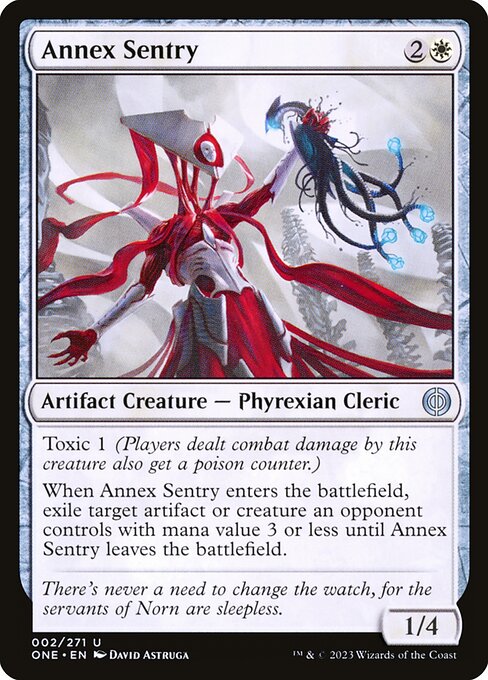 Annex Sentry (2) [Phyrexia: All Will Be One]