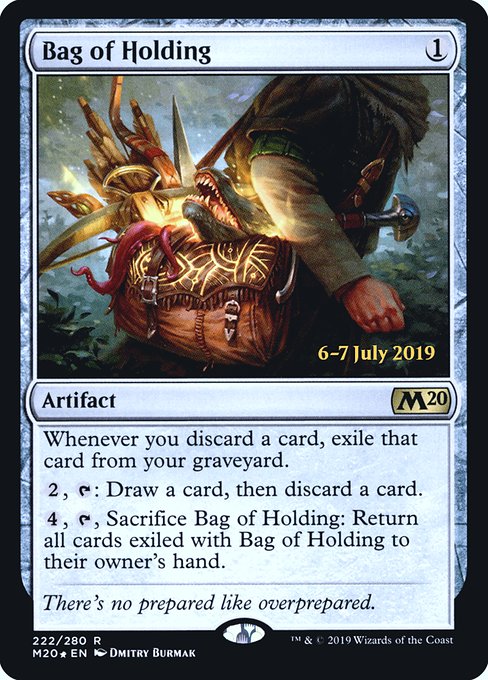 Bag of Holding (222s) [Core Set 2020 Promos]