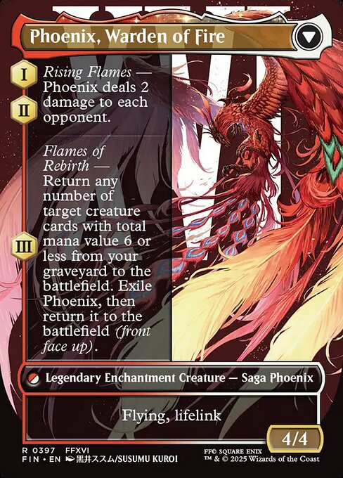 Joshua, Phoenix's Dominant // Phoenix, Warden of Fire (397) [Final Fantasy]