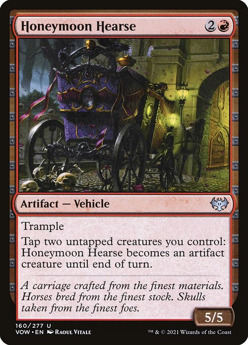Honeymoon Hearse (160) [Innistrad: Crimson Vow]