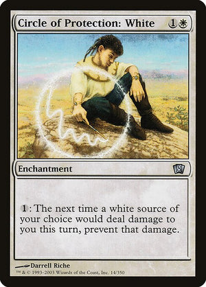Circle of Protection: White (14★) [Eighth Edition]