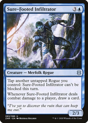 Sure-Footed Infiltrator (83) [Zendikar Rising]