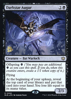 Darkstar Augur (90s) [Bloomburrow Promos]