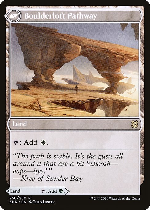 Branchloft Pathway // Boulderloft Pathway (258) [Zendikar Rising]