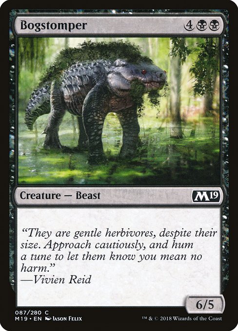 Bogstomper (87) [Core Set 2019]