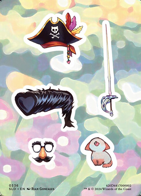 Sticker sheet (336) [Secret Lair Drop]