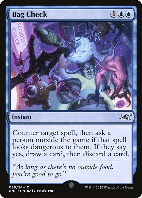 Bag Check (36) [Unfinity]