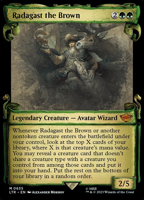 Radagast the Brown (635) [The Lord of the Rings: Tales of Middle-earth] [Showcase]