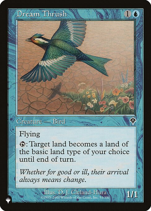 Dream Thrush (INV-53) [The List]