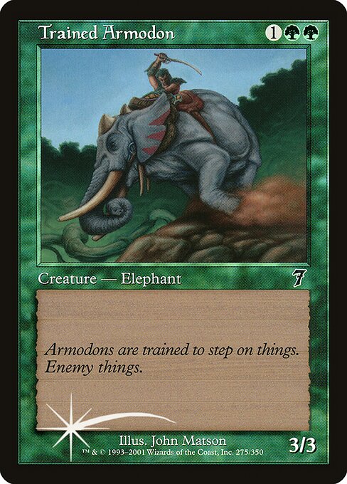 Trained Armodon (275★) [Seventh Edition]