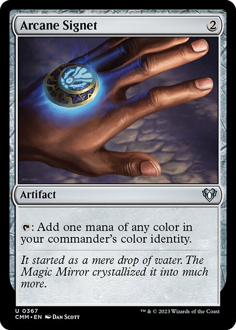Arcane Signet (367) [Commander Masters]