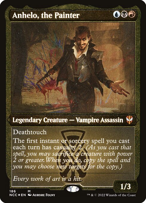 Anhelo, the Painter (186) [New Capenna Commander] [Etched]