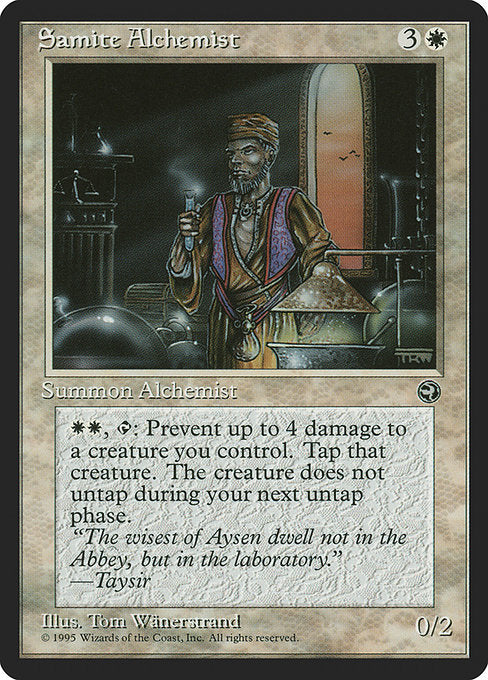 Samite Alchemist (13b) [Homelands]