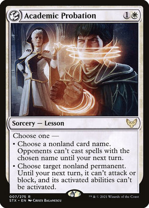 Academic Probation (7) [Strixhaven: School of Mages]