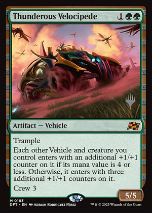 Thunderous Velocipede (183p) [Aetherdrift Promos]