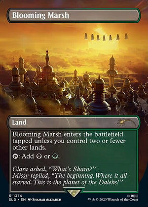 Blooming Marsh (1374) [Secret Lair Drop] [Borderless]