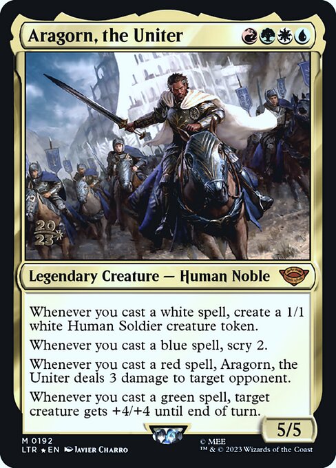 Aragorn, the Uniter (192s) [Tales of Middle-earth Promos]