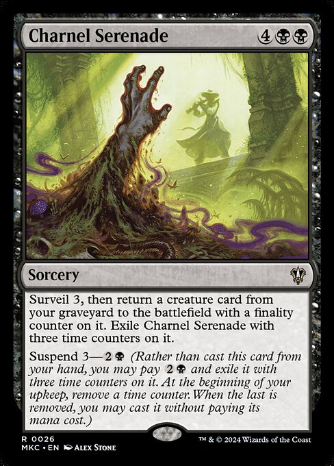 Charnel Serenade (26) [Murders at Karlov Manor Commander]