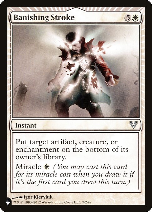 Banishing Stroke (AVR-7) [The List]