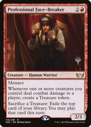Professional Face-Breaker (116p) [Streets of New Capenna Promos]