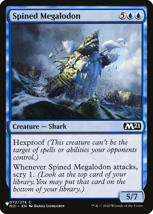 Spined Megalodon (M21-72) [The List]