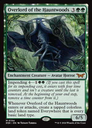 Overlord of the Hauntwoods (194) [Duskmourn: House of Horror]