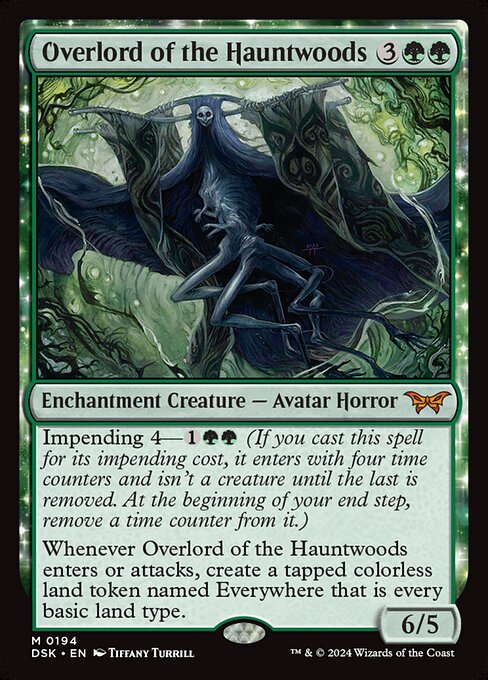 Overlord of the Hauntwoods (194) [Duskmourn: House of Horror]