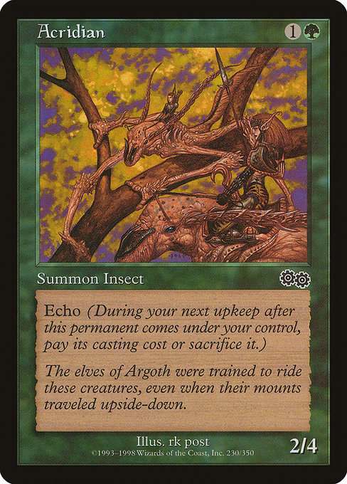 Acridian (230) [Urza's Saga]