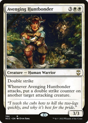 Avenging Huntbonder (194) [New Capenna Commander]
