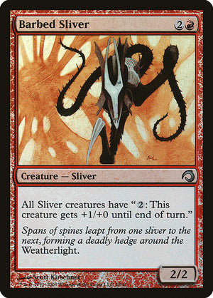 Barbed Sliver (18) [Premium Deck Series: Slivers]