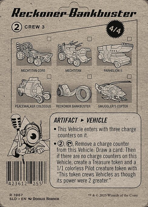 Reckoner Bankbuster // Reckoner Bankbuster (1967) [Secret Lair Drop]