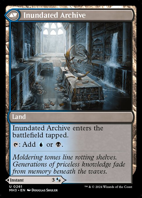 Waterlogged Teachings // Inundated Archive (261) [Modern Horizons 3]