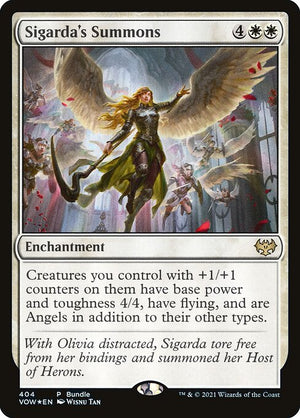 Sigarda's Summons (404) [Innistrad: Crimson Vow]