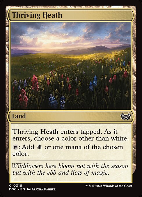Thriving Heath (315) [Duskmourn: House of Horror Commander]