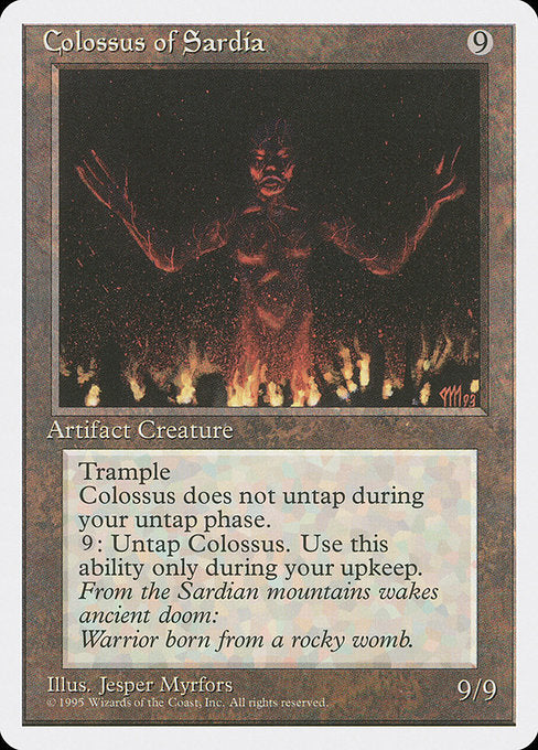 Colossus of Sardia (308) [Fourth Edition]