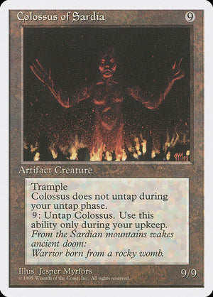 Colossus of Sardia (308) [Fourth Edition]