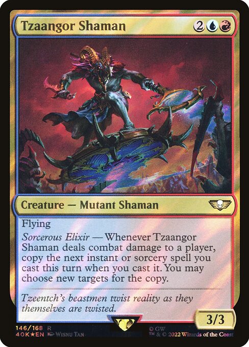 Tzaangor Shaman (146★) [Warhammer 40,000 Commander]