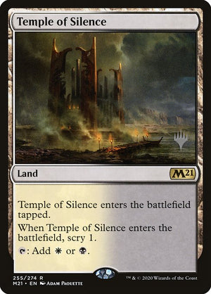 Temple of Silence (255p) [Core Set 2021 Promos]