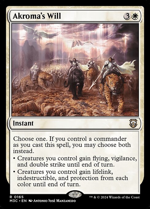 Akroma's Will (165) [Modern Horizons 3 Commander]