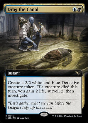 Drag the Canal (415) [Murders at Karlov Manor] [Extended Art]