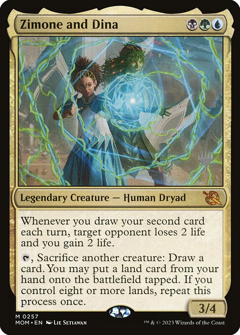 Zimone and Dina (257p) [March of the Machine Promos]