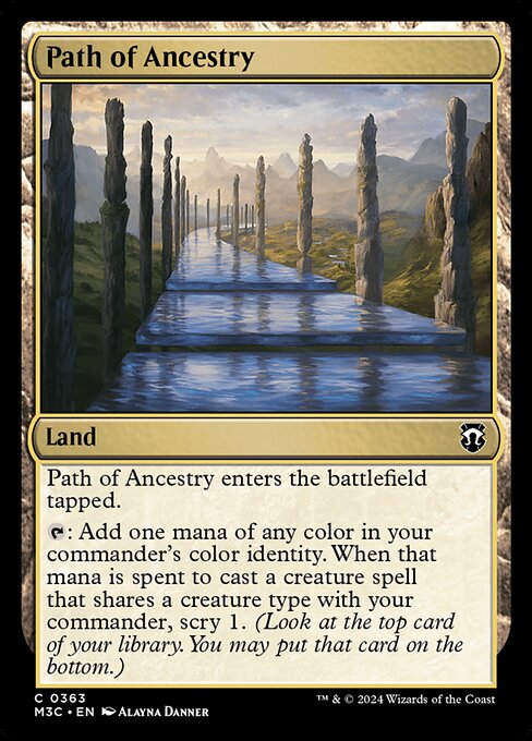 Path of Ancestry (363) [Modern Horizons 3 Commander]