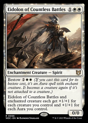 Eidolon of Countless Battles (66) [Wilds of Eldraine Commander]