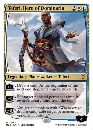 Teferi, Hero of Dominaria (90) [Mystery Booster 2]