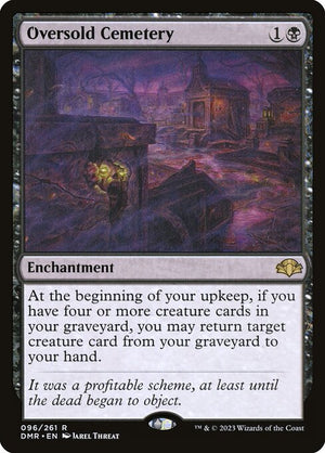 Oversold Cemetery (96) [Dominaria Remastered]