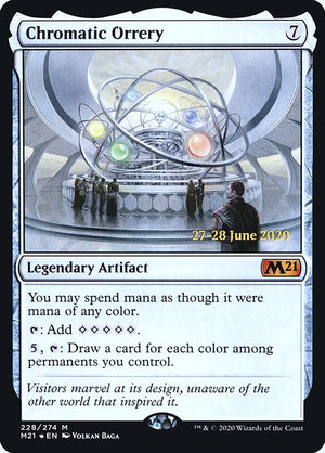 Chromatic Orrery (228s) [Core Set 2021 Promos]